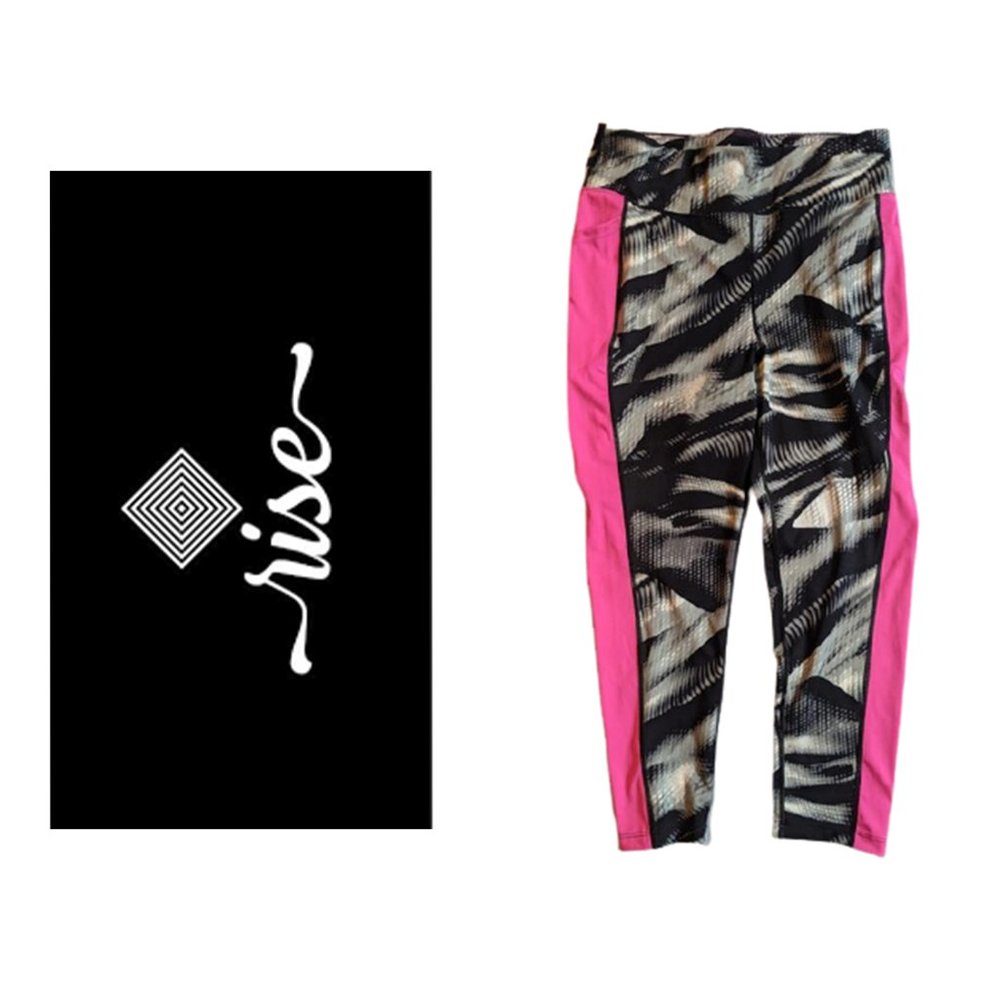 Rise by LuLaRoe Hot Pink, BLack, Grey